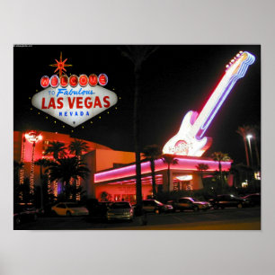 Hard Rock Hotel Las Vegas Poster