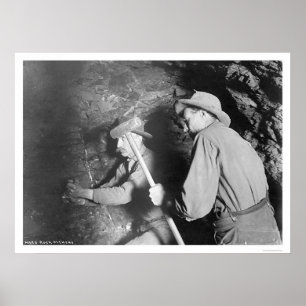 Hard Rock Miners Alaska 1916 Poster