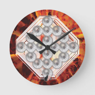 Hard Rock Round Clock