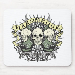 Hard Rock Skull and Guitars Mouse Pad