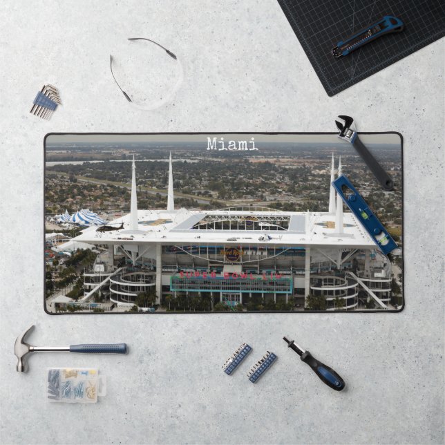Hard Rock Stadium, Miami Florida Desk Mat (Workstation)