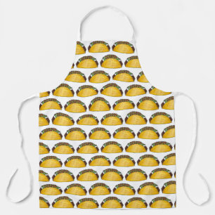 Hard Shell Corn Taco Mexican Food Foodie Apron