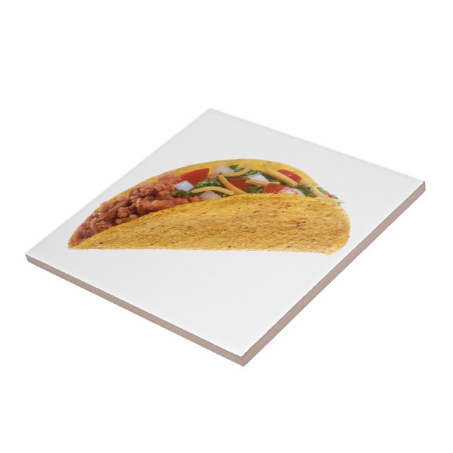 Hard Shell Taco Ceramic Tile (Side)