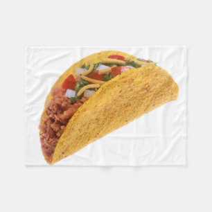 Hard Shell Taco Fleece Blanket