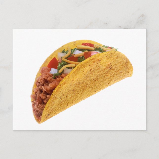 Hard Shell Taco Postcard (Front)