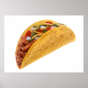 Hard Shell Taco Poster