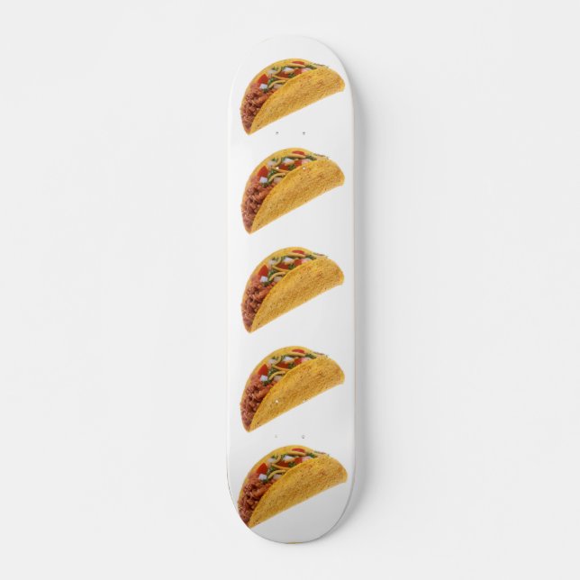 Hard Shell Taco Skateboard (Front)