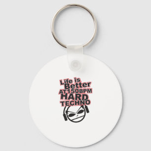 Hard-Techno-gavin-and-randys-music-taste-23744277- Key Ring