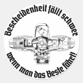 Hard to be humble sticker