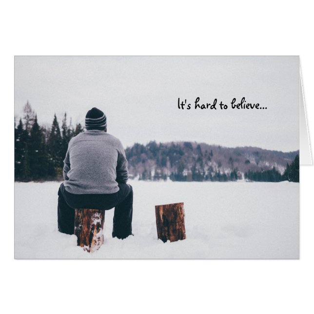 "Hard To Believe" Relationship Breakup Custom (Front Horizontal)