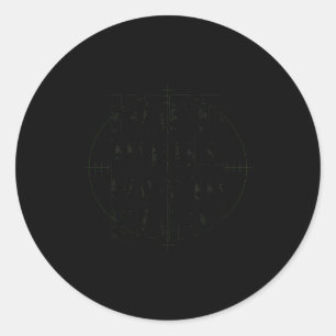 Hard To Kill Easy To Bang Sarcastic Classic Round Sticker