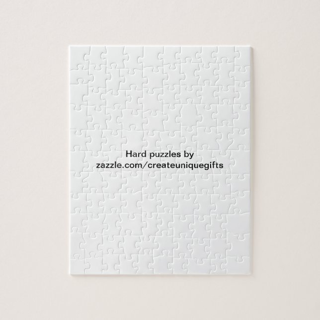 Hard White & Black Puzzle. Jigsaw Puzzle (Vertical)