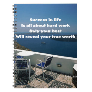 Hard work notebook