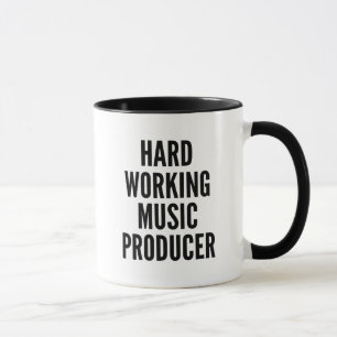 Hard Working Music Producer Mug