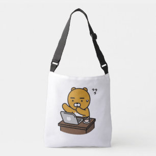Hard Working Ryan coffee Crossbody Bag