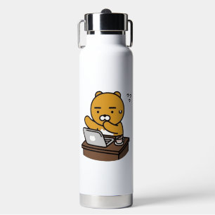Hard Working Ryan coffee Water Bottle