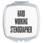 Hard Working Stenographer
