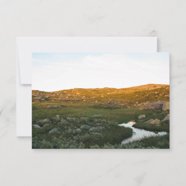 Hardangervidda Norway Card (Front)