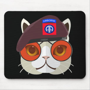 Hardcore 82nd Airborne Division Mouse Pad