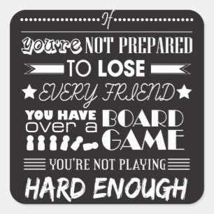 Hardcore Gamer Square Sticker