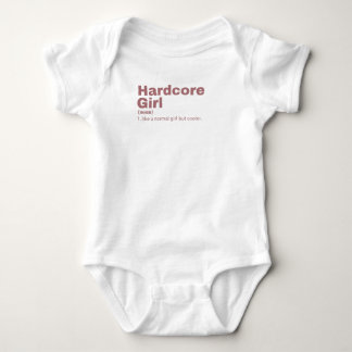 Hardcore Girl - Hardcore Baby Bodysuit