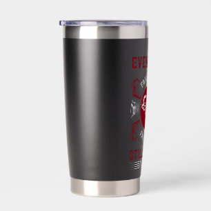 Hardcore Gym Motivation Graphic Insulated Tumbler