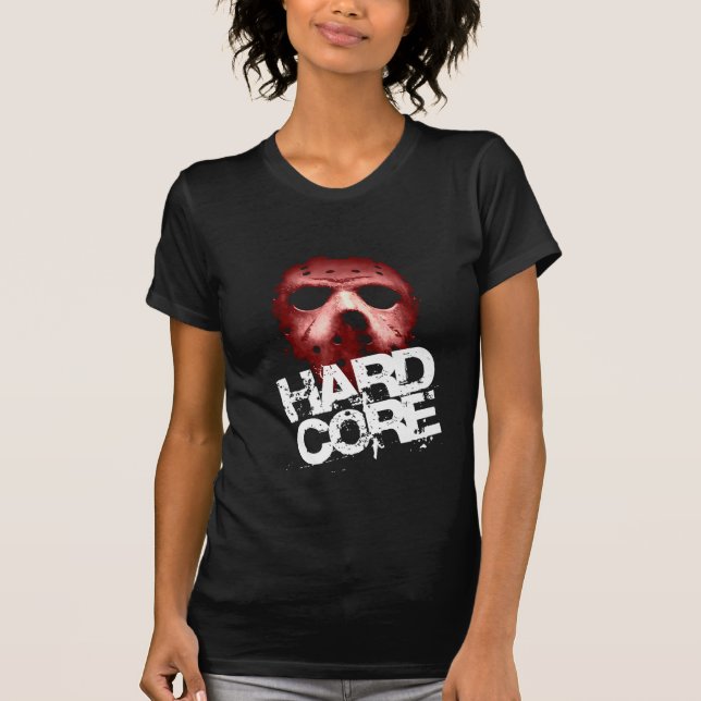 Hardcore Hockey Mask T-Shirt (Front)