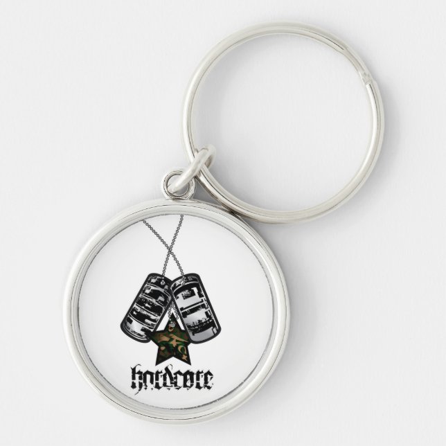 hardcore keychain (Front)