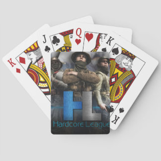 Hardcore League Gear Playing Cards