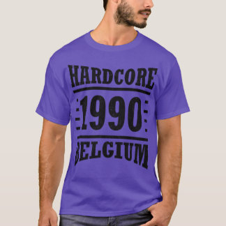 Hardcore Music 1990 Vintage T-Shirt