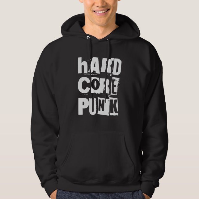 hardcore punk hoodie (Front)