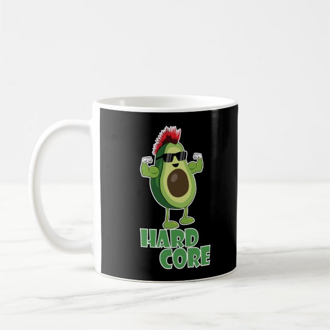 hardcore sunglasses coffee mug (Left)