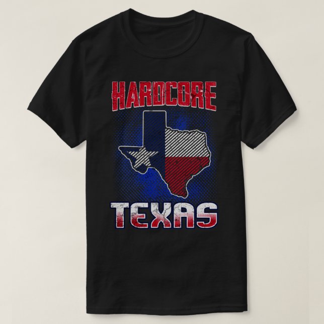 Hardcore Texas T-Shirt (Design Front)