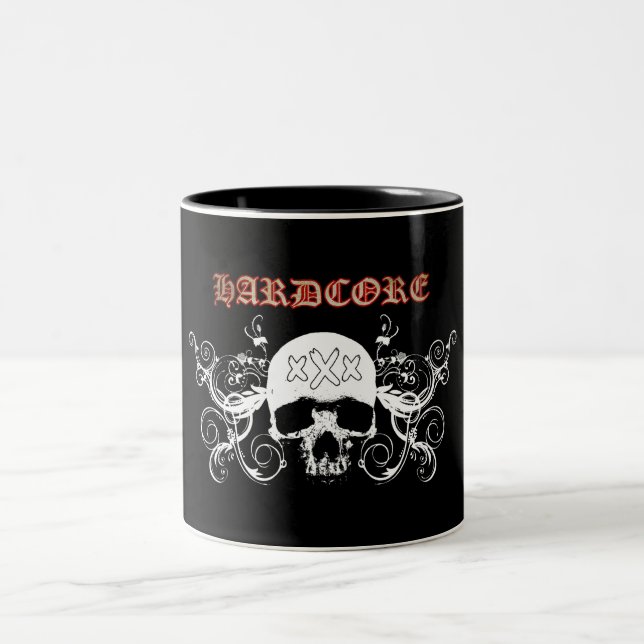 Hardcore Two-Tone Coffee Mug (Center)