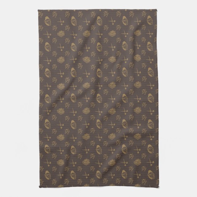 Hardcore Vuitton Tea Towel (Vertical)