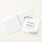 HARDCOVER Wedding Eucalyptus Greenery Guest Book