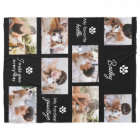 Hardest Goodbye Pet Dog Memorial 8-Photo Collage