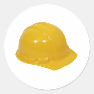 HardHat062509 Classic Round Sticker