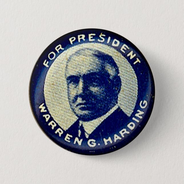 Harding for President - Button (Front)