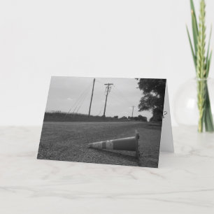 "Hardly Working" Get Well Card