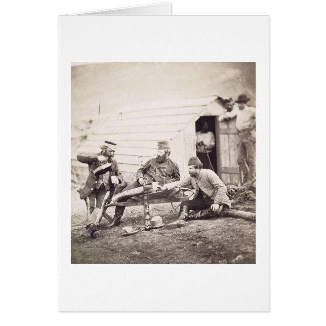 Hardships in the Camp (Colonel Lowe and Captains B (Front)