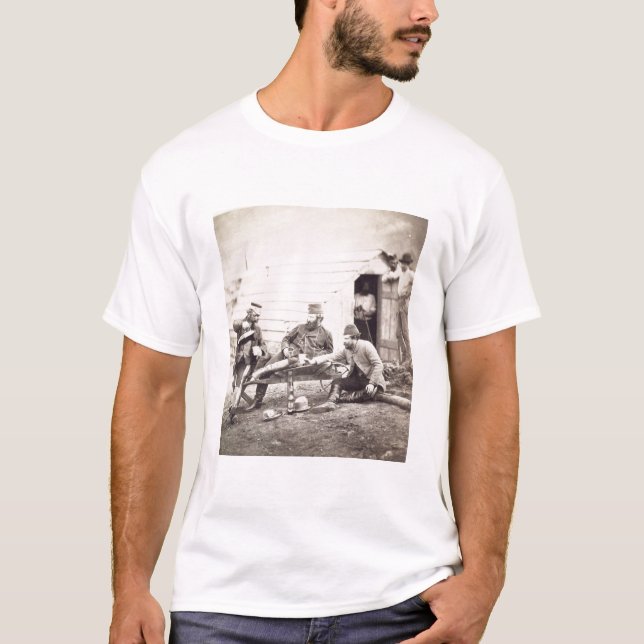 Hardships in the Camp (Colonel Lowe and Captains B T-Shirt (Front)