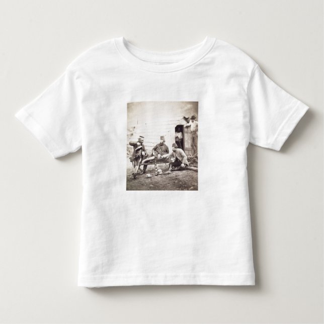 Hardships in the Camp (Colonel Lowe and Captains B Toddler T-Shirt (Front)