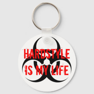 HARDSTYLE is my life Key Ring