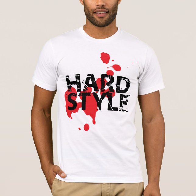 Hardstyle Splatter Rave T-Shirt (Front)