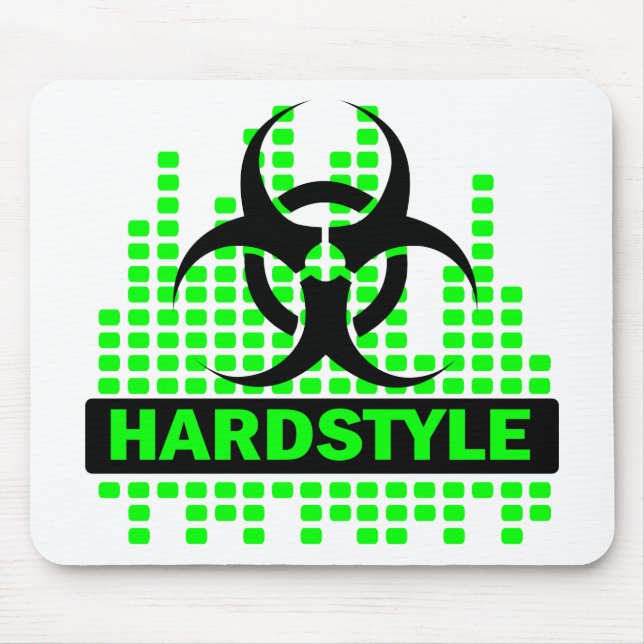 Hardstyle Tempo design Mouse Pad (Front)