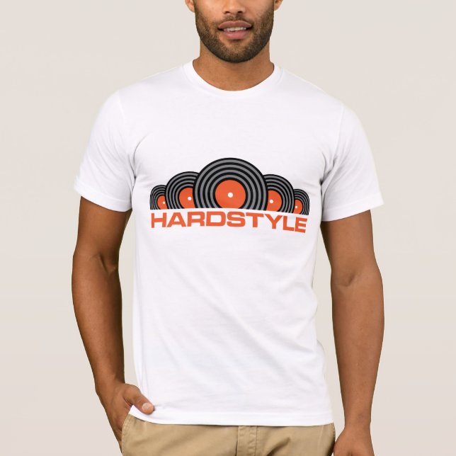 Hardstyle Vinyl T-Shirt (Front)