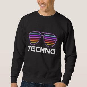 HardTekk Hard Tekk Tekke DJ Rave Techno Cabinet Sweatshirt
