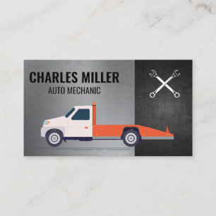 Hardware Tools   Tow Truck Vehicle Business Card