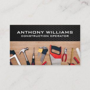 Hardware Tools   Wood   Carbon Fibre Business Card